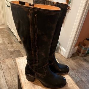 SOLD Bed Stu Cobbler Tall Genuine Leather Boots, Womens Size 9.5, Style #218158